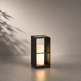 Minimal Solar Outdoor Pathway Floor Lamp