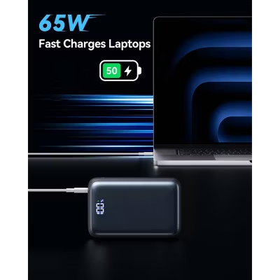 Airline Approved Compact 65W 20000mAh Portable Power Bank