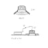 RGB Tunable Color Canless Recessed Smart Downlight