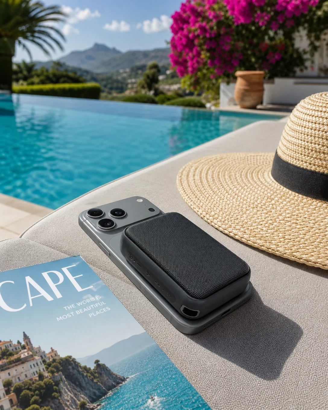 Ultra Compact 5000mAh Magnetic Portable Power Bank
